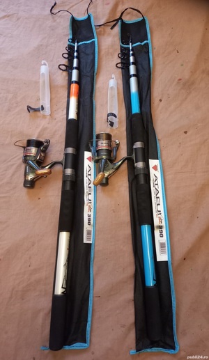 Lanseta 3,9m, actiune 300g, cu mulineta 5000, 5 rulmenti 