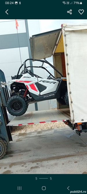 Transport marfă cu lift și liză 