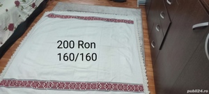 Fețe de masă țesute cu cipca jur împrejur 