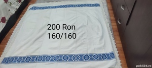 Fețe de masă țesute cu cipca jur împrejur  - imagine 2