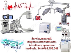 servicii de reparatii aparatura medicala
