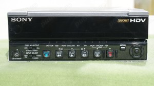 Digital Video casette recorder Sony HVR-M15 HDV + DVCAM Recorder PAL, NTSC