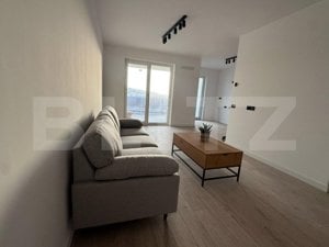 Apartament cu 2 camere, 58 mp, bloc premium, terasa, zona Auchan Iris