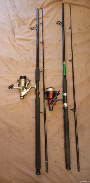 Lanseta 2,4 Cool Angel, Silvestar actiune 80g, mulineta 5000, 6 rulmenti