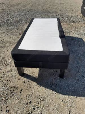 Vand pat de 90x200cm, cu somiera, saltea, plapuma, set complet, cu de toate, la Oradea, 650 Ron - imagine 2