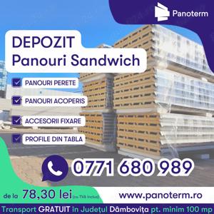 Panouri Sandwich - Transport GRATIS pentru minim 100 mp - Depozit Panoterm - imagine 5