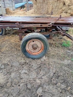 vand  sau schimb remorca  cu roata 5  - imagine 3