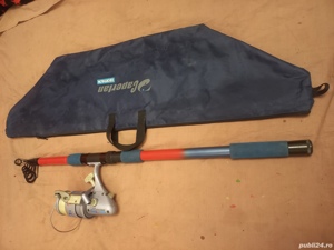 Combo lanseta 3,5m si mulineta Caperlan 7000 NOI