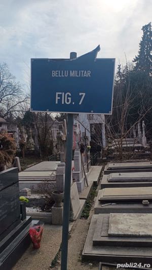 Vând loc de veci în cimitirul Bellu Militar (cu trei locuri). - imagine 2