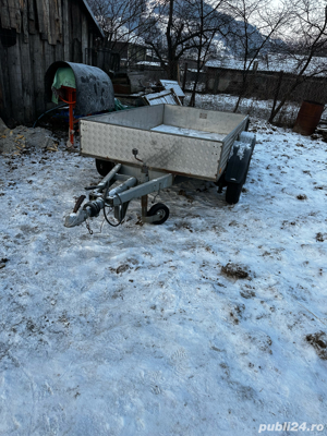 Vand schimb Remorca de aluminiu 1,5 tone