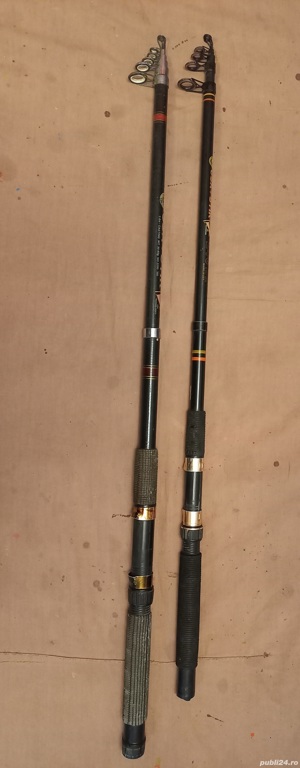 Lanseta carbon USA Stik, 2,4m si 3m , actiune 80g, made in USA