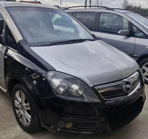 Capota Opel Zafira B - Argintiu, aripa stanga/dreapta neagra