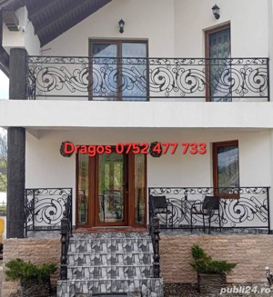 Scări de interior și exterior gard fer forjat tabla decupata sau jaluzea balcoane și balustrade dive