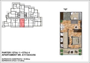 Apartamente noi finisate, 2-3 camere, 30-90 mp, zona Nord-Ansamblu Rezidential   - imagine 16