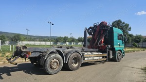 MAN TGA 26,430 6X2 Abroll si Macara - imagine 3