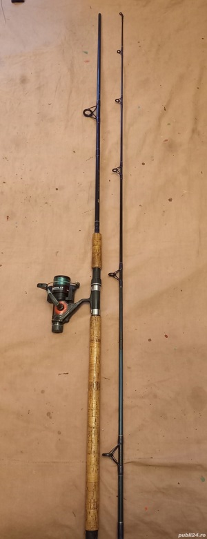 Lanseta carbon Adexa Tempest 3m, mulineta Dam Quick Camaro 3500