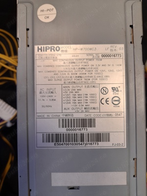 Sursa server ATX S26113-E504-V70    HP-W700WC3 - imagine 2