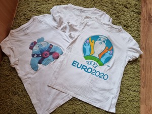 Set 3 tricouri albe 10 ani