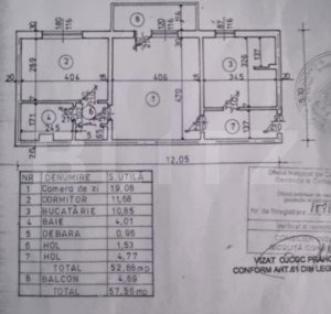 Apartament 2 camere confort 1,Malu Rosu,1980 - imagine 9