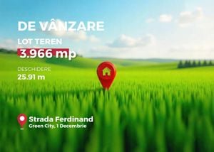 Teren intravilan, com.1 Decembrie, Ilfov, suprafata 3966 mp, Cartier Green City - imagine 2