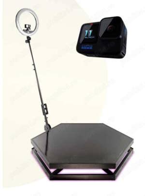 Platformă video 360 PhotoBooth Factory Set Complet - imagine 3