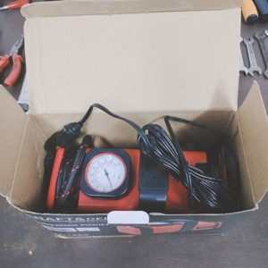 Compresor mini auto moto velo - imagine 5