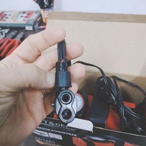 Compresor mini auto moto velo - imagine 3