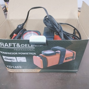 Compresor mini auto moto velo - imagine 4