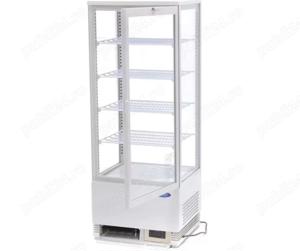 Vitrină frigorifică produse patiserie 98 l - temperatură de la 0  până la +12 C   Albă