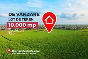 Teren intravilan 10000 mp, ideal constructii rezidentiale, Metro Berceni