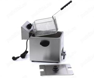 Friteuză 8 litri   1 coș   robinet de scurgere - termostat intre 0  C si 190  C - imagine 3