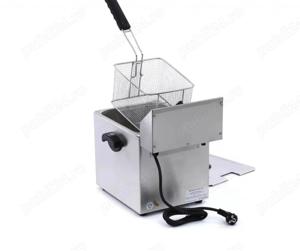 Friteuză 8 litri   1 coș   robinet de scurgere - termostat intre 0  C si 190  C - imagine 5