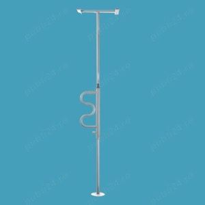 Bara de sustinere cu fixare in pardoseala si tavan Rehastage - Pole