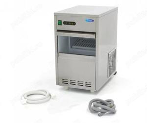 Mașină de gheață - 24 kg zi - cuburi de gheață - răcire cu aer - stocare 5 kg - imagine 2