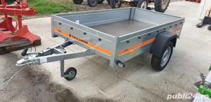 Remorca auto 750 kg Temared Eco 230x125x32 cm 750 kg, potrivita pentru transport ATV - Fabricata in