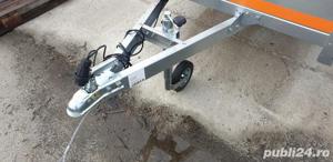 Remorca auto 750 kg Temared Eco 230x125x32 cm 750 kg, potrivita pentru transport ATV - imagine 4