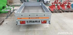 Remorca auto 750 kg Temared Eco 230x125x32 cm 750 kg, potrivita pentru transport ATV - imagine 2