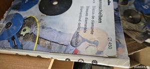 Disc de tăiere diamantat - 450 mm pentru disc diamantat de tăiat beton clincher granit - imagine 2