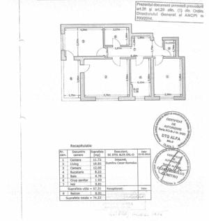 Apartament 3 camere decomandat, mobilat si utilat, Grand Arena Mall, Berceni - imagine 8