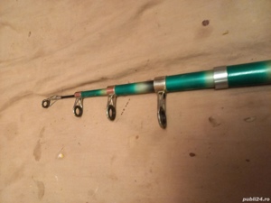 Lanseta telescopica GipoPescar, 2,7m, cu mulin MH 4500, 12+1 rulmenti eta  - imagine 3