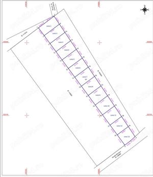 PROPRIETAR, VAND teren intravilan, 4500mp, INVESTITIE, LOTURI, ASFALT - deschidere de 26.75ml