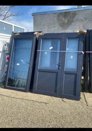 ferestre termopan gri antracit noi de la 400 lei - imagine 5