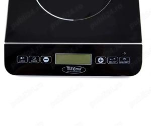 Plită cu inducție putere 2000 W   afișaj LCD   cronometru - imagine 5