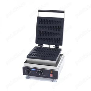 Aparat pentru vafe  4 bucați  brad pe băț   termostat reglabil și cronometru