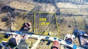 CALIMANESTI, TEREN 2378 MP, TOATE UTILITATILE
 - imagine 4
