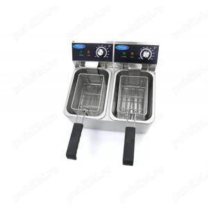Friteuză dublă 2 coșuri x 4 L - 50  C până la 200  C - imagine 3
