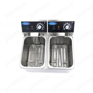 Friteuză dublă 2 coșuri x 4 L - 50  C până la 200  C - imagine 4