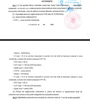 Copou - Viticultori 3 parcele teren intravilan 1417 mp + PUZ - imagine 4