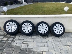 VAND 4 JANTE tabla cu capace originale AUDI+ anvelope iarna Pirelli 205/60/r16