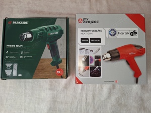 Pistol cu aer cald   Suflanta cu aer cald, Doua modele Parkside, MyProject - imagine 2